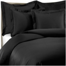 Black Duvet Cover Egyptian Cotton 1000-Thread Count