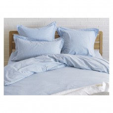 Blue Duvet Cover Egyptian Cotton 1000-Thread Count