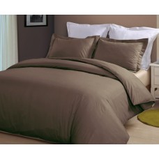 Chocolate Duvet Cover Egyptian Cotton 1000-Thread Count