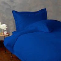 Queen Royal Blue Pillowcases Egyptian Cotton 1000 Thread Counts