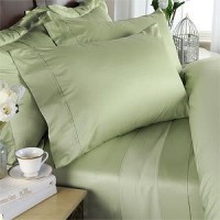 Queen Sage Pillowcases Egyptian Cotton 1000 Thread Counts