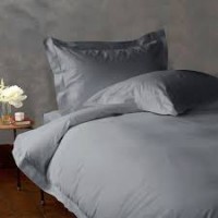 Queen Silver Pillowcases Egyptian Cotton 1000 Thread Counts