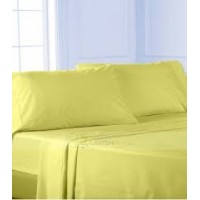 Queen Yellow Pillowcases Egyptian Cotton 1000 Thread Counts