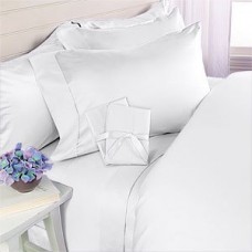 Luxury White 1000-Thread Count Egyptian Cotton Sheet Set