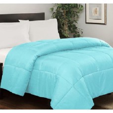 Comforter Cover King Size Egyptian Cotton 1PC Blue