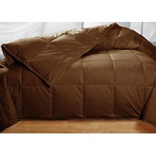 Comforter Cover King Size Egyptian Cotton 1PC Brown