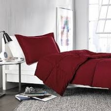 Comforter Cover King Size Egyptian Cotton 1PC Burgundy