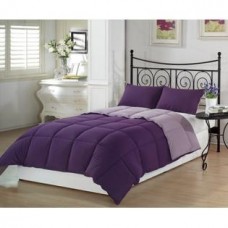 Comforter Cover King Size Egyptian Cotton 1PC Lilac