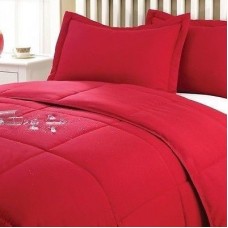 Comforter Cover King Size Egyptian Cotton 1PC Red