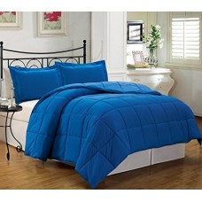 Comforter Cover King Size Egyptian Cotton 1PC Royal Blue