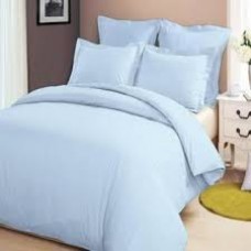 Blue 1000-Thread Count Egyptian Cotton Waterbed Sheet Set