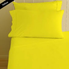 Yellow 1000-Thread Count Egyptian Cotton Waterbed Sheet Set